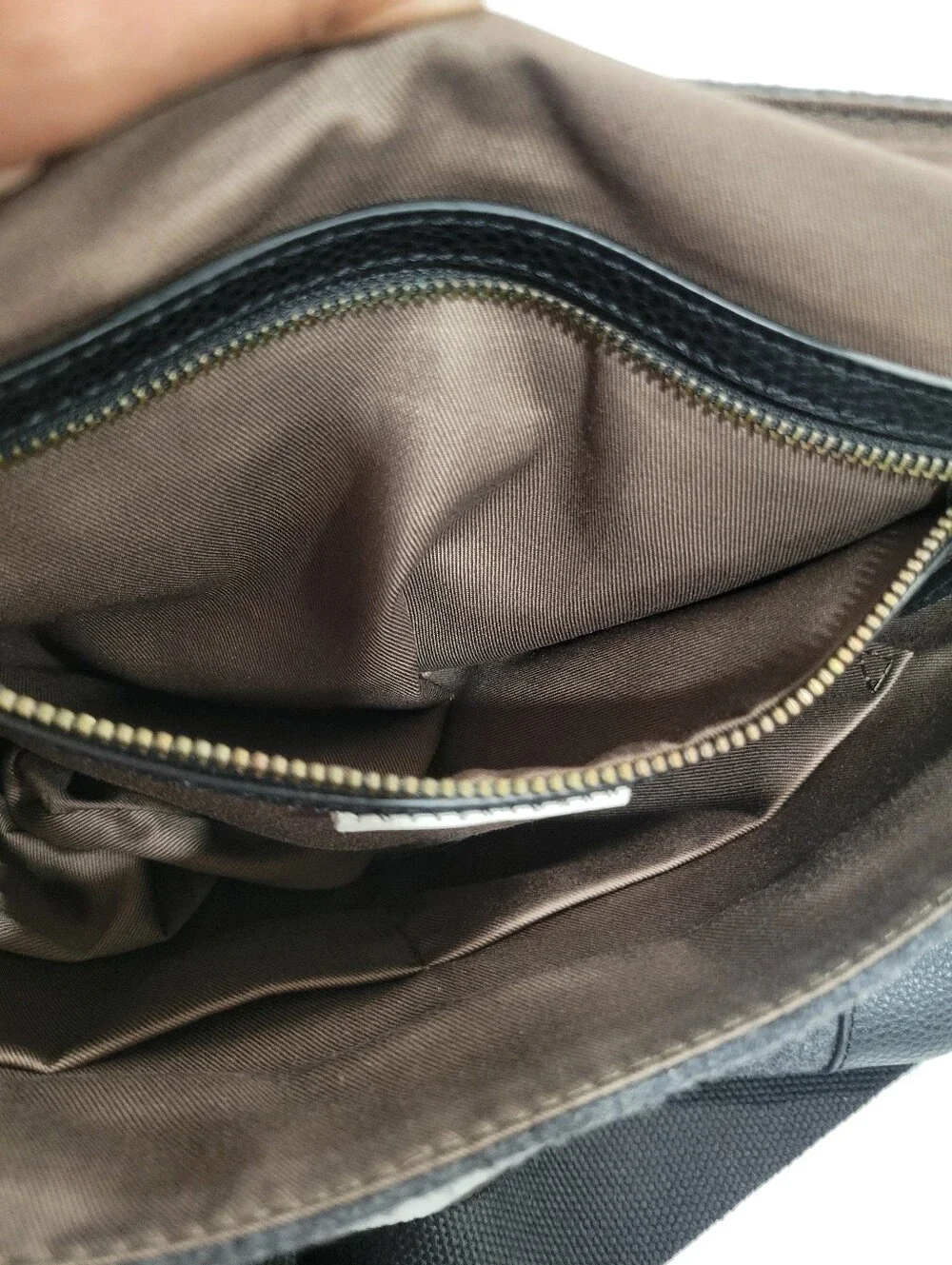 Pottery Barn Grey Wool Blend Unisex Messenger Bag/backpack/travel Bag